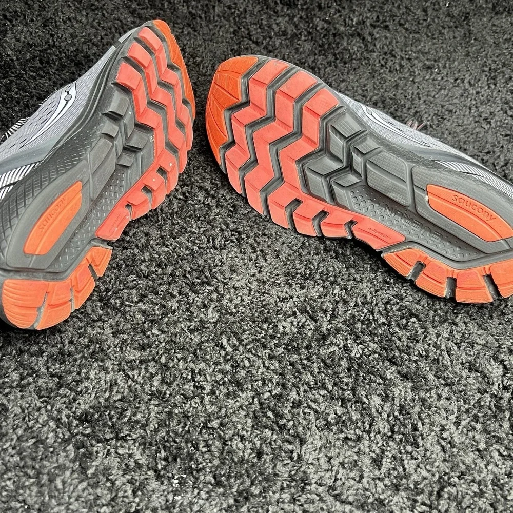 Saucony Zealot ISO 3 Reflex Grey/Black/Coral Women's 9 Running Shoes S10399